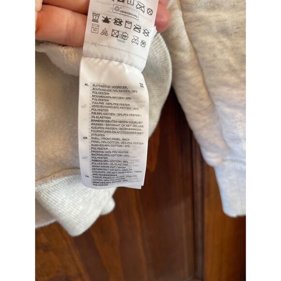 G Star Raw quilted sleeve crewneck sweatshirt size extra large - Picture 6 of 9